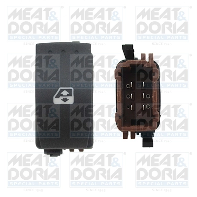 Switch, window regulator